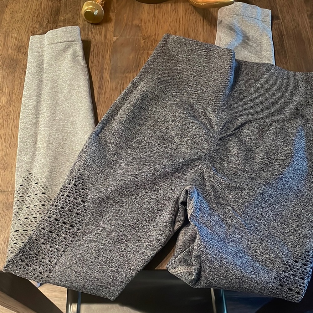Ombré booty scrunch leggings